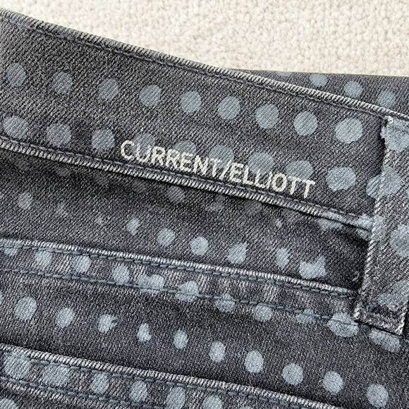 Current/Elliott cropped stiletto jeans - Picture 6 of 7